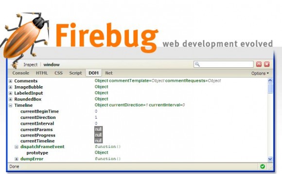 firebug 开发人员必备的火狐插件